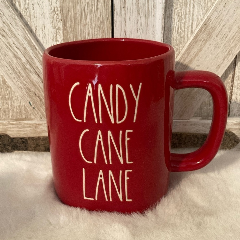 Rae Dunn Candy Cane Lane Christmas Mug